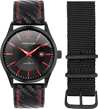 Часы George Kini Gents Collection GK.41.1.1B.2RD.6.2.0